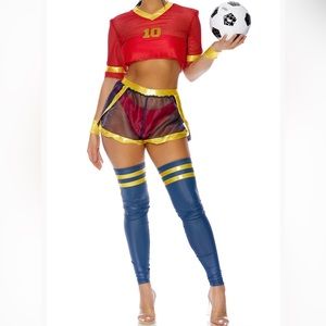 Sexy Soccer Player Halloween Costume